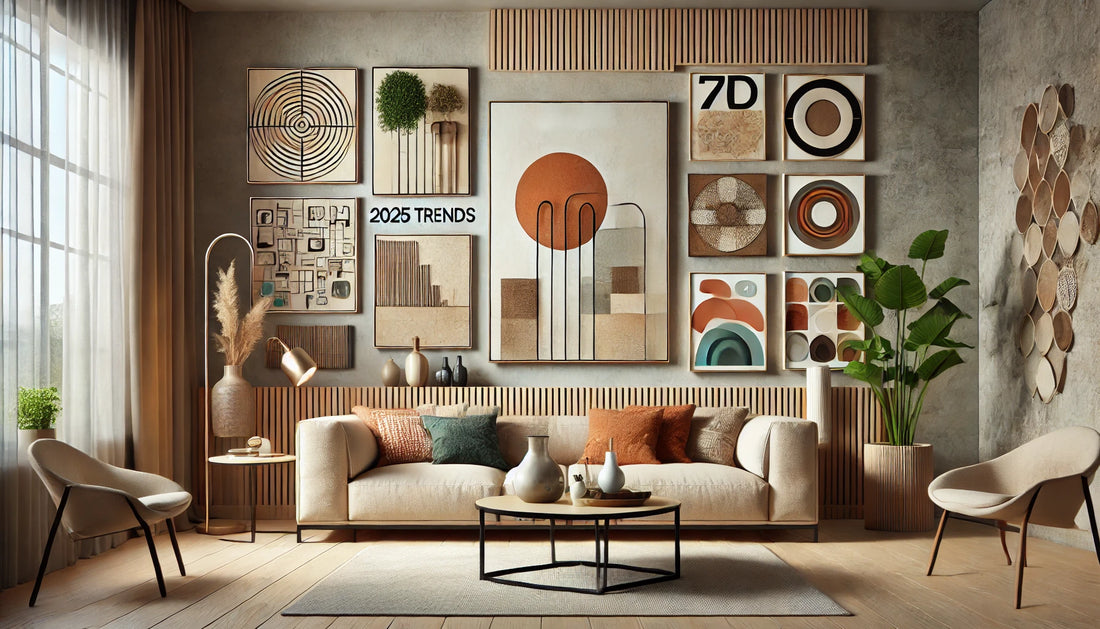 Wall Art Trends for 2025: Transform Your Space with These Must-Have Styles