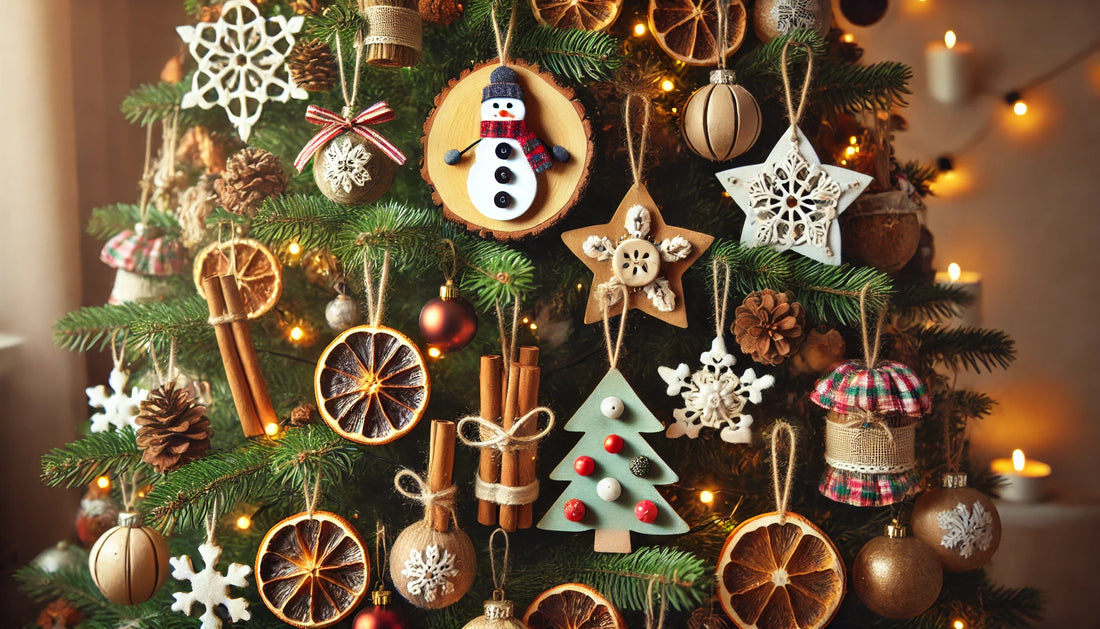 10 Easy DIY Christmas Ornaments for a Personalized Holiday Tree