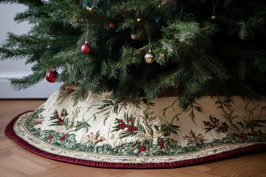DIY Christmas Tree Skirts: How to Make a Cozy and Stylish Skirt for Your Tree