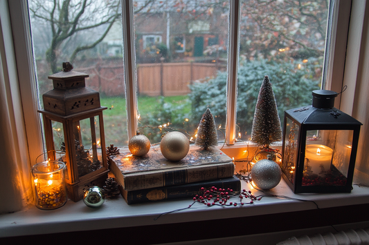 Snowy Windowsills and Mantels: DIY Christmas Decor for Cozy Winter Vibes
